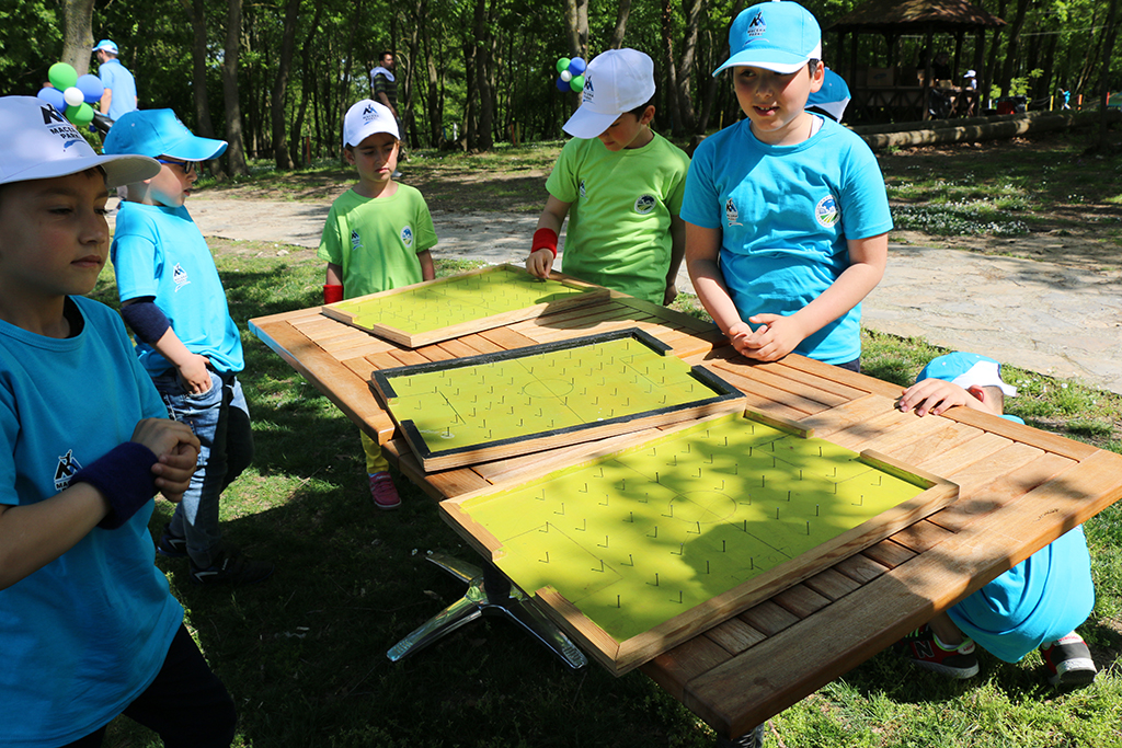 Çocuklar Macera Park’ta doyasıya eğlendi
