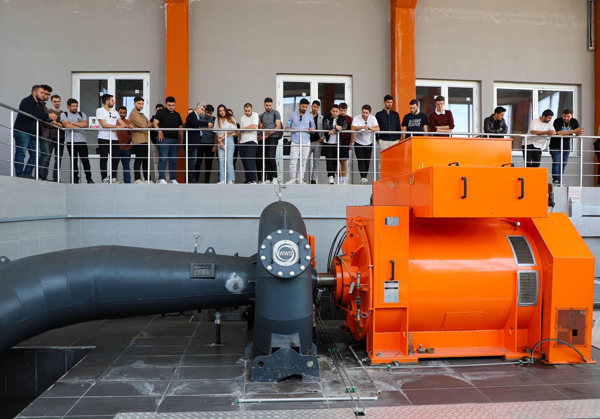 Mühendis adayları enerji üreten sistemleri SASKİ tesislerinde inceledi