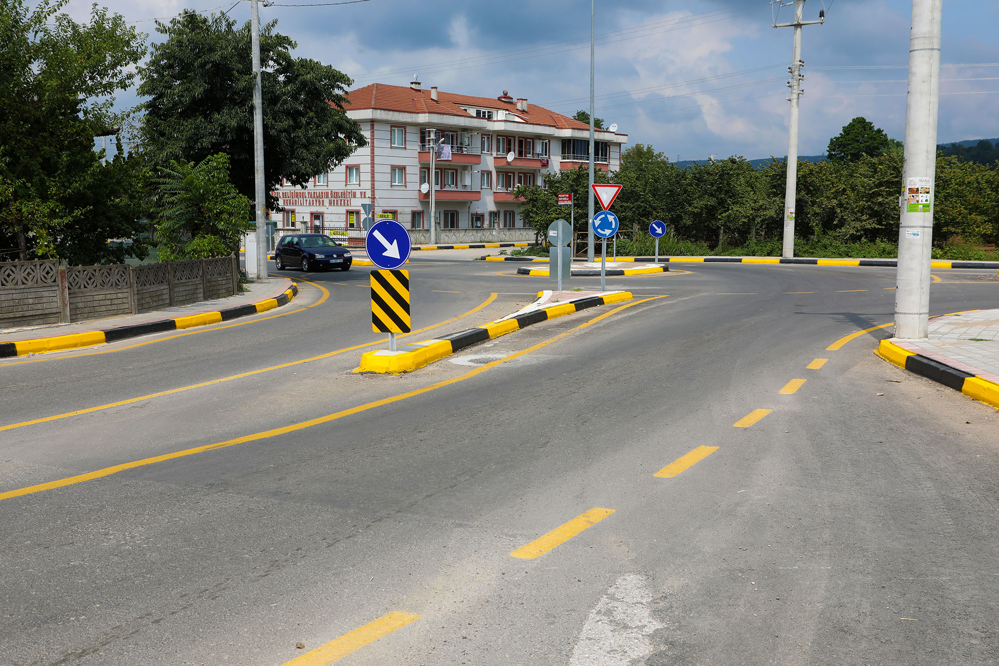 Hendek’in ulaşımı yeni renkleriyle artık daha güvenli