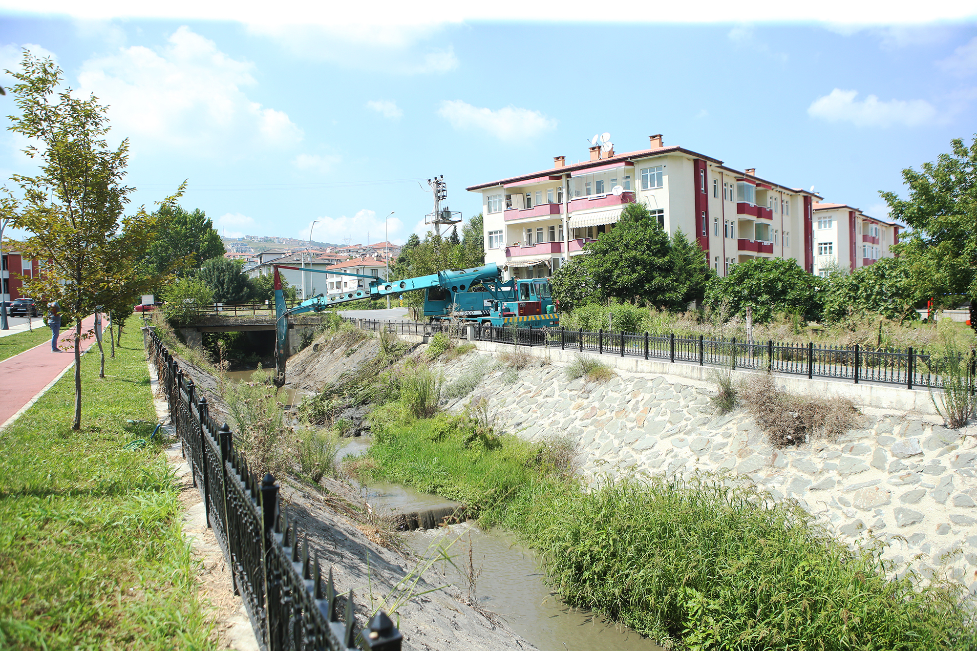 Darboğaz Deresi ıslah ediliyor