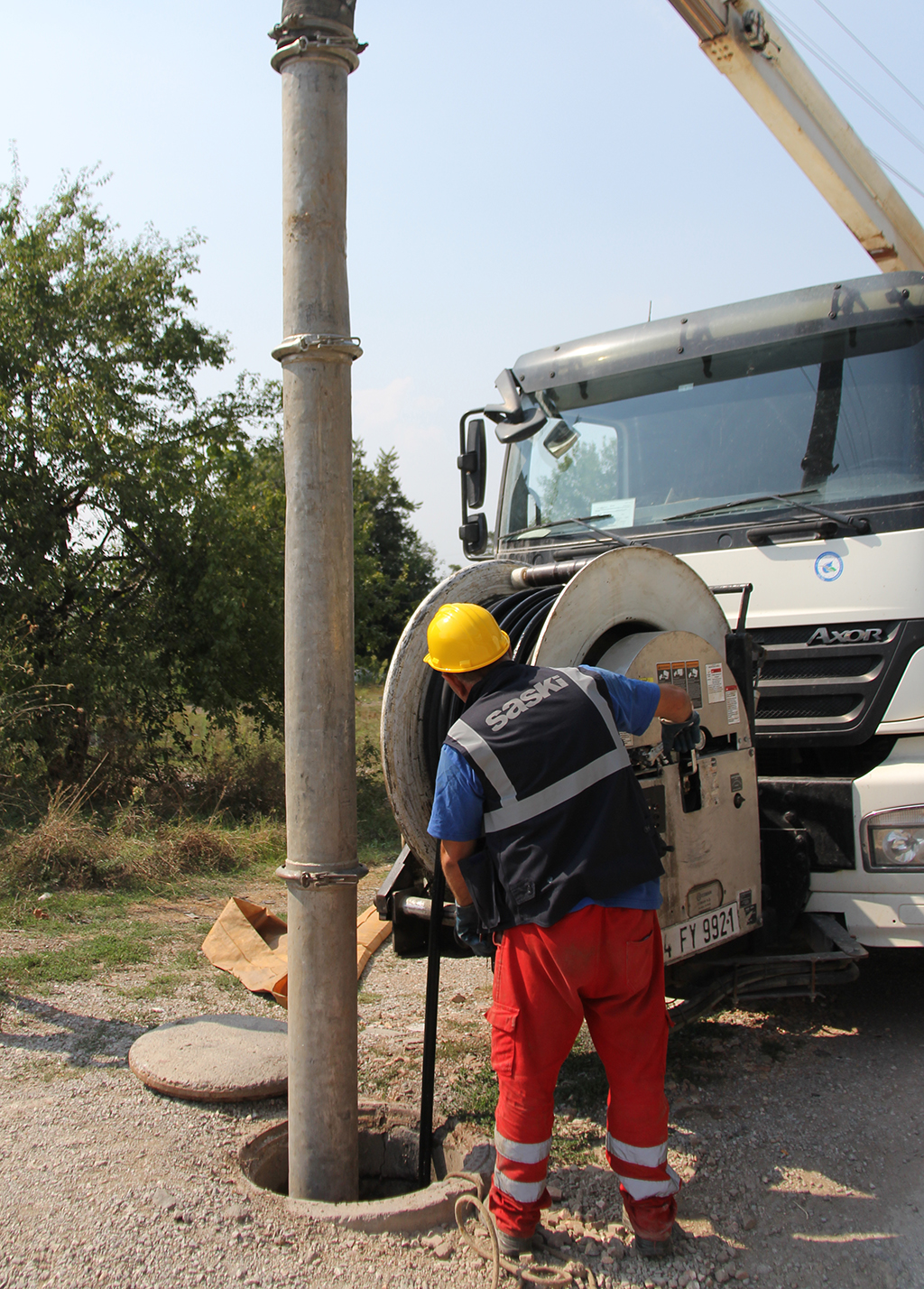 Hendek’te Hatlar Temizleniyor