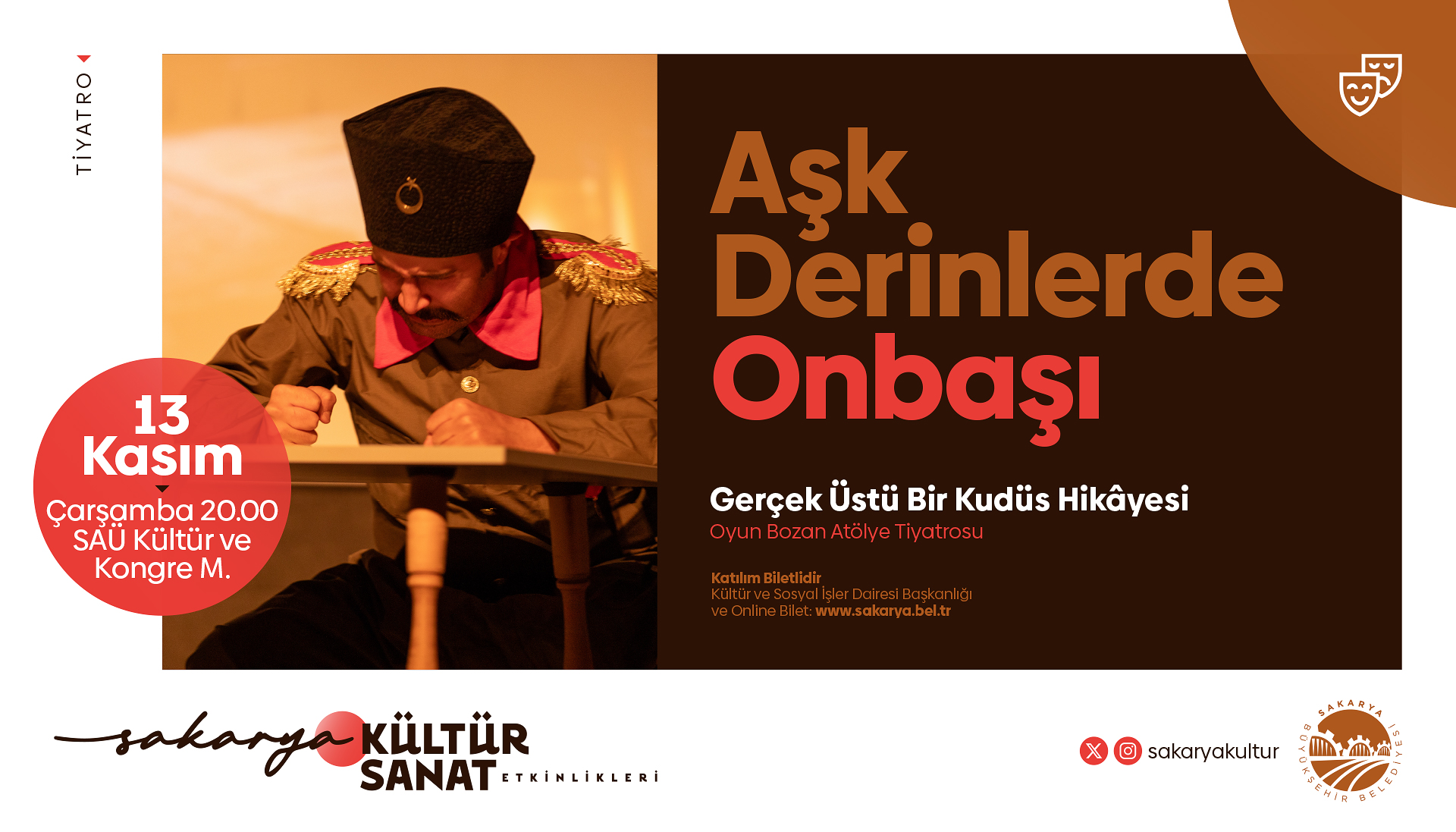 Büyükşehir Kasım kültür sanat etkinliklerinde takvim belli oldu