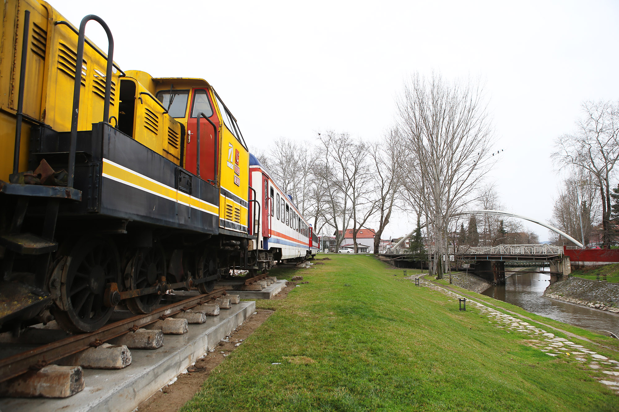 Çark manzarasıyla Vagon Kafe şehre çok yakışacak