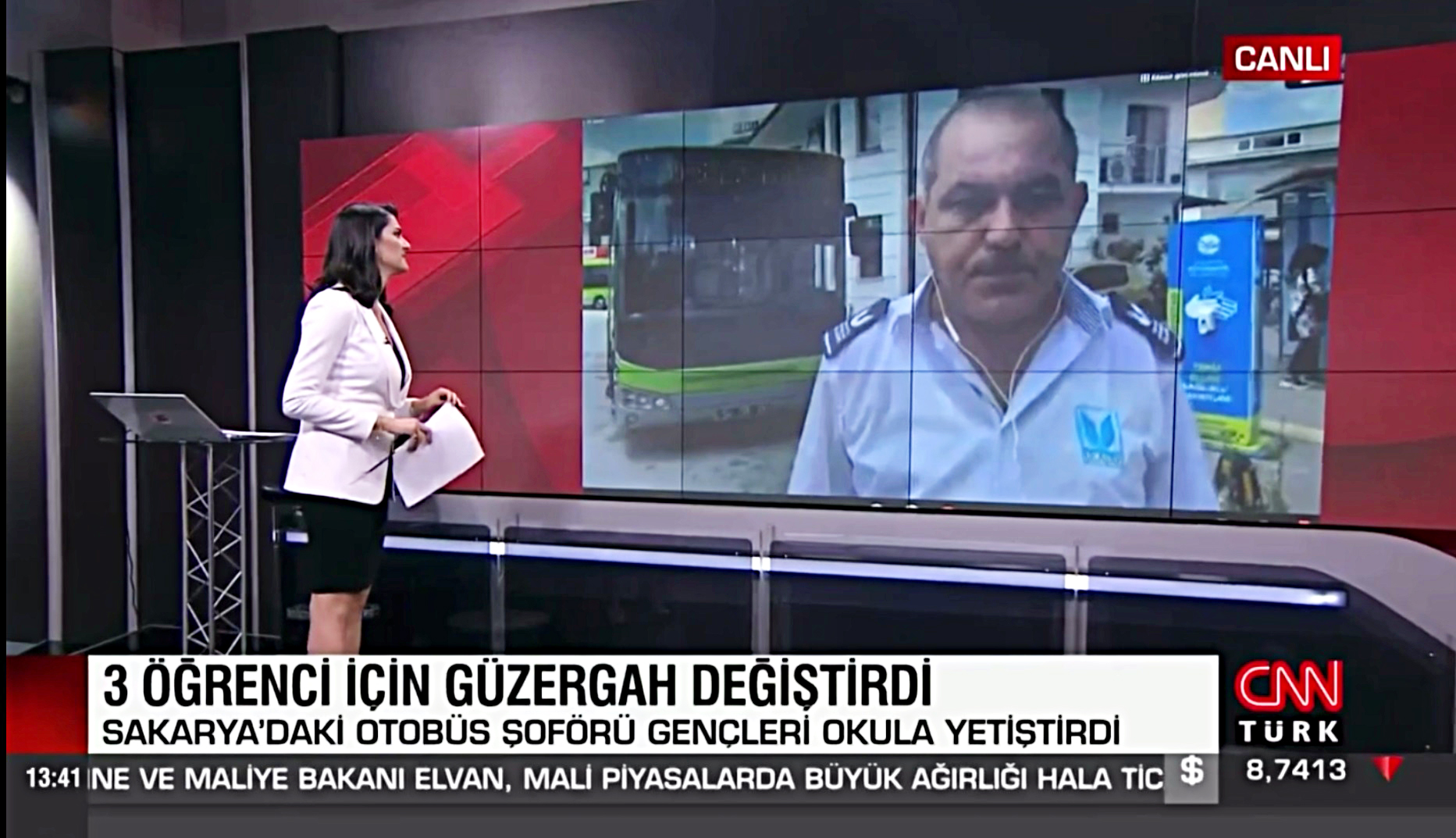 Büyükşehir personeli Türkiye’nin kalbini kazandı: “O sırada oğlum da sınavdaydı”