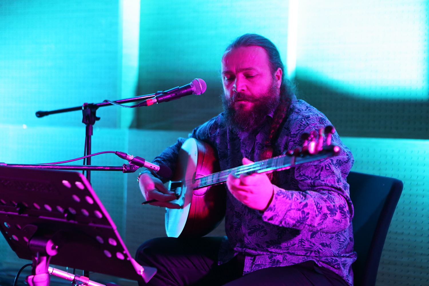 ‘Seslerin Cemi’ Ziya Taşkent’teydi