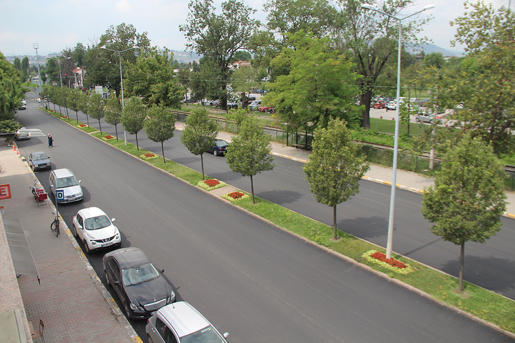 Milli Egemenlik Caddesi yenilendi