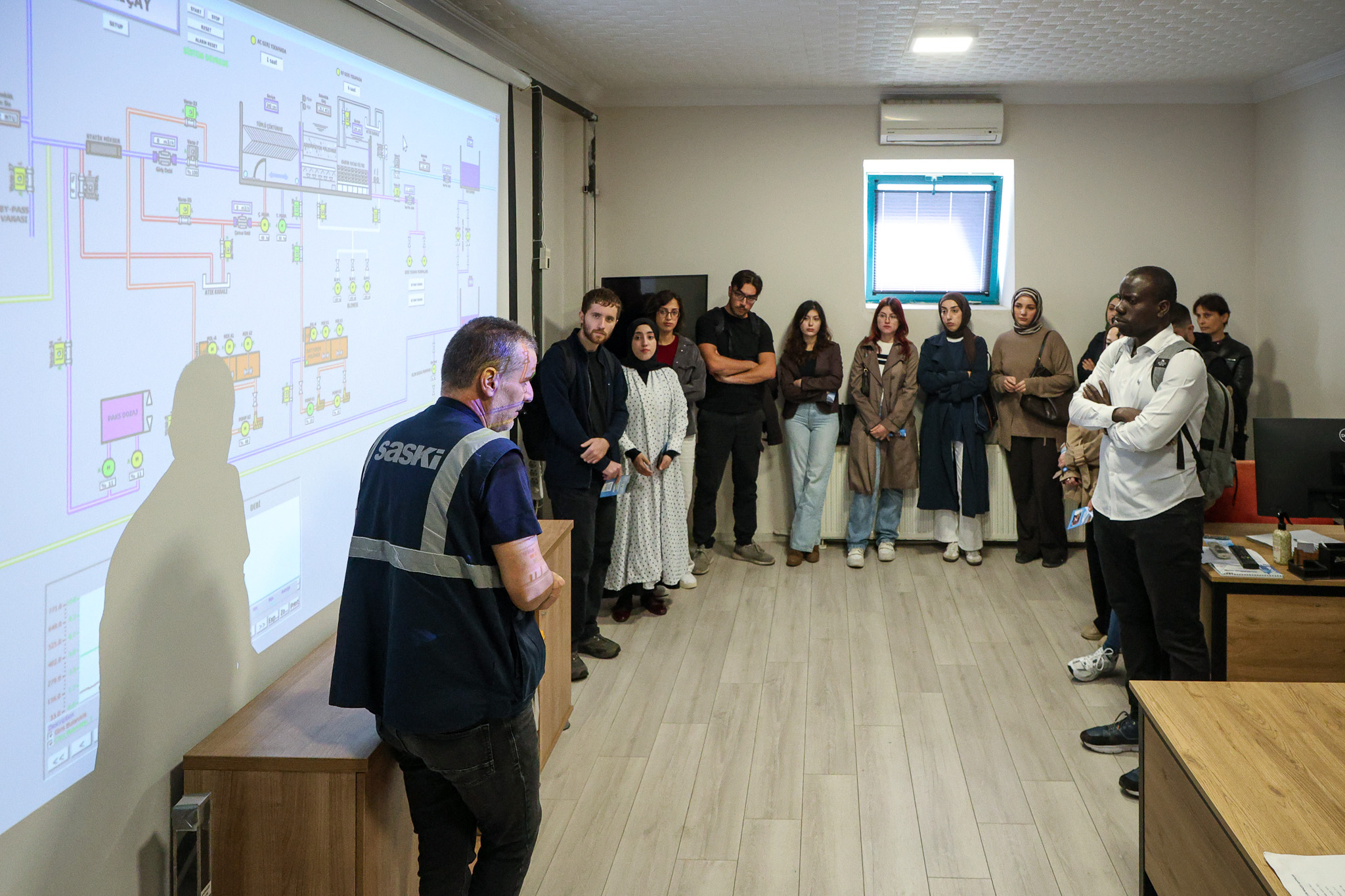 Hekim adayları Hızırilyas’ta içme suyu, Karaman’da atık su arıtma süreçlerini inceledi