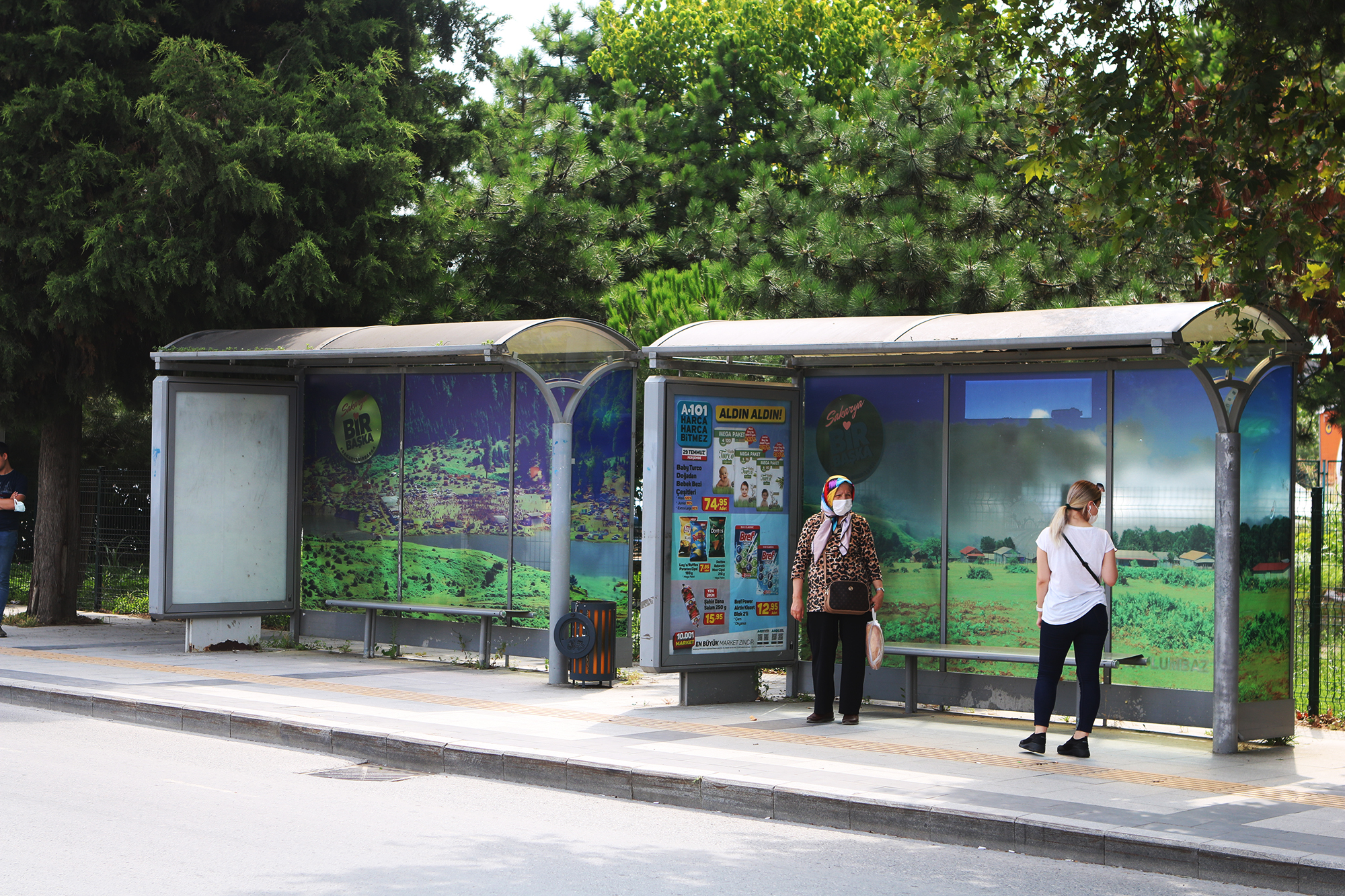 Artık baktığımız her yerde şehrin cennet köşeleri var