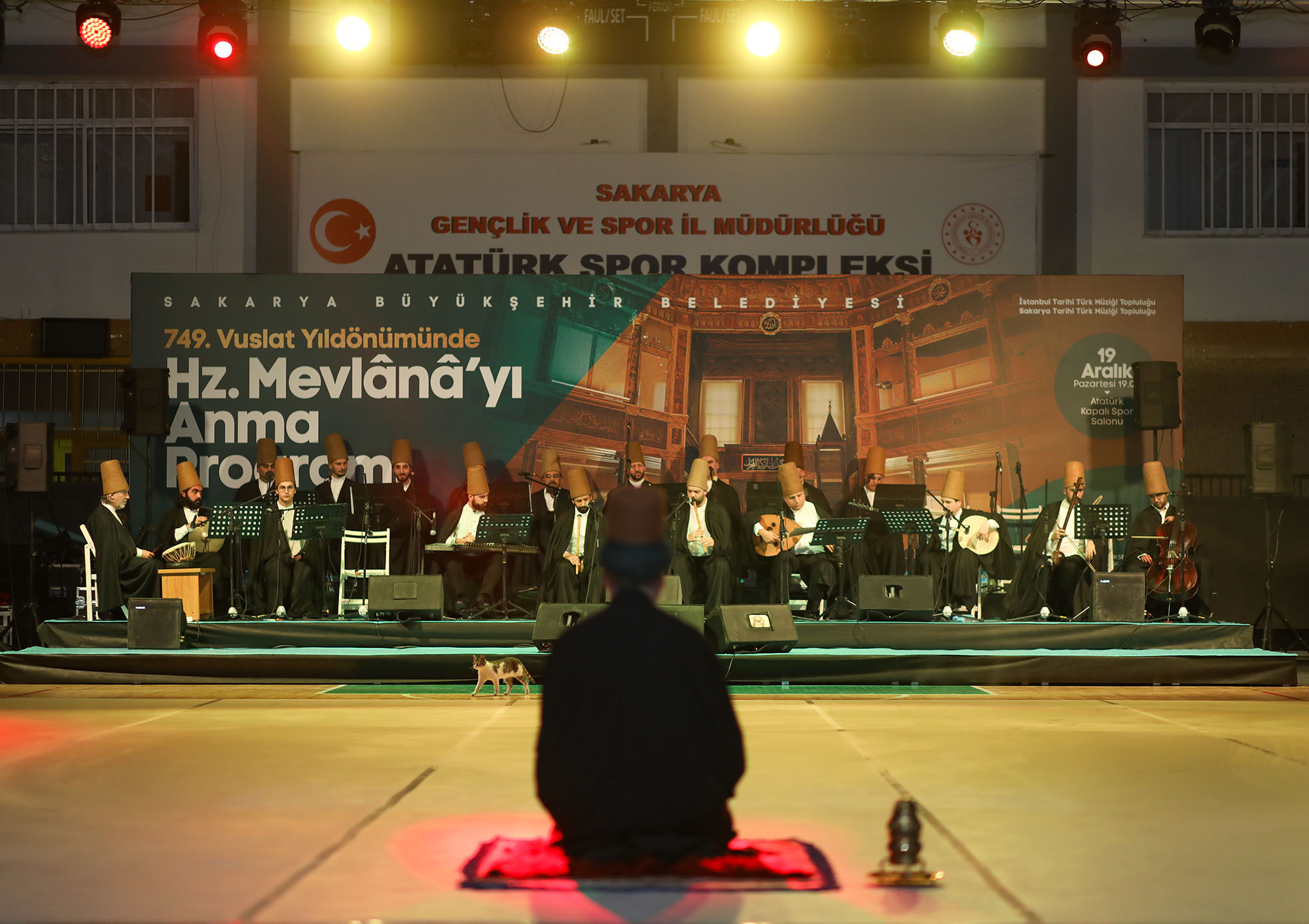 Mevlâna’nın ‘düğün gecesinde’ duygu yüklü program