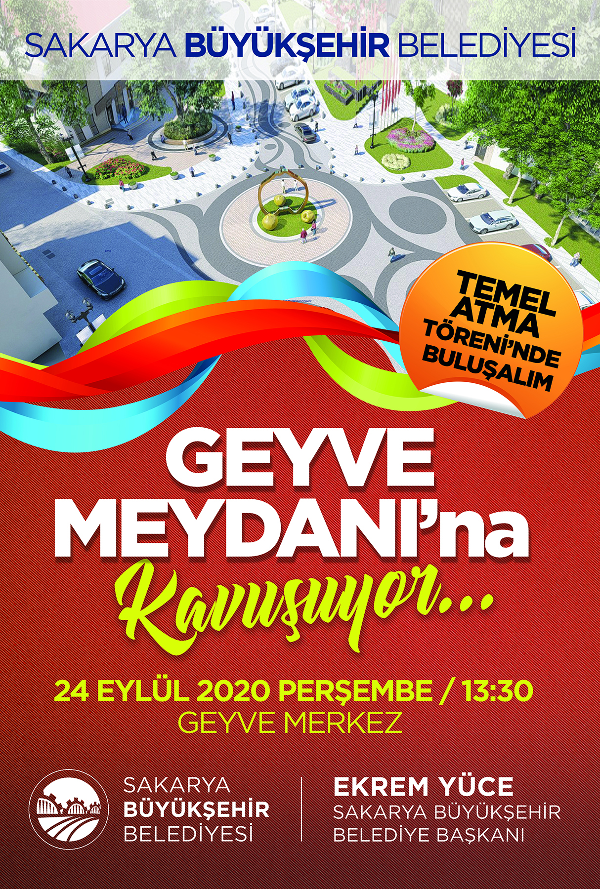 Geyve Meydanı’na kavuşuyor