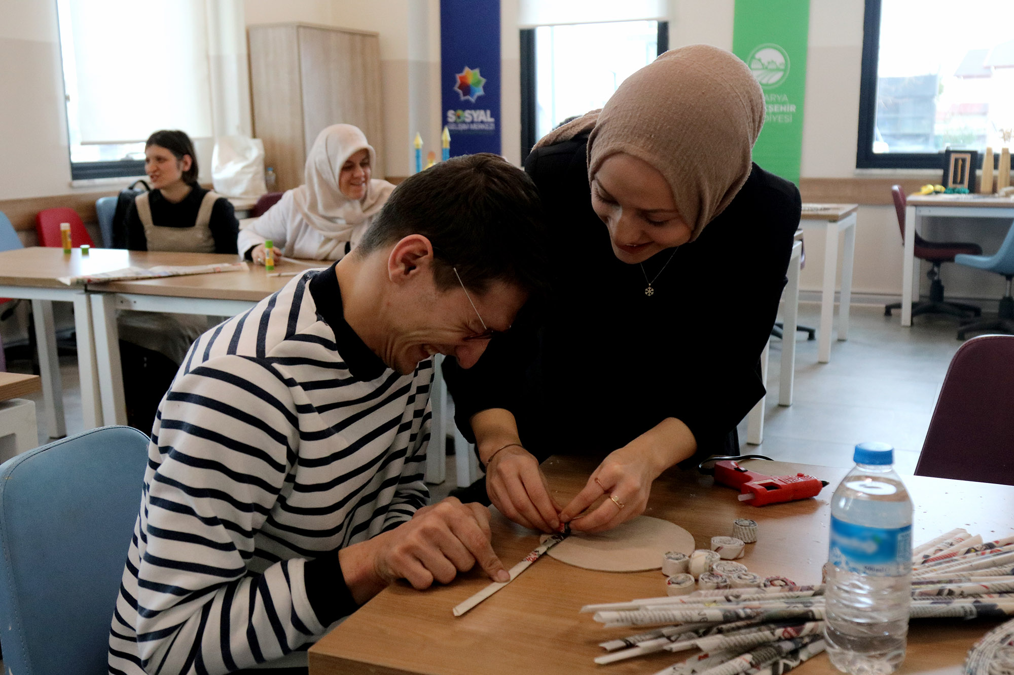 Hayal dünyaları engel tanımıyor