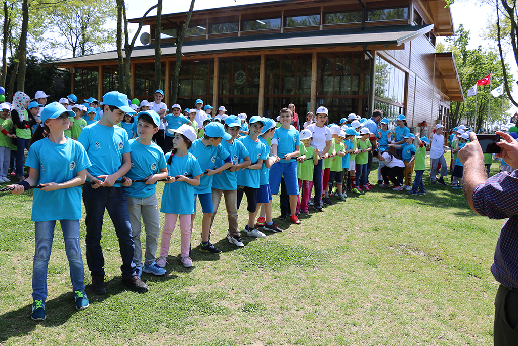 Çocuklar Macera Park’ta doyasıya eğlendi