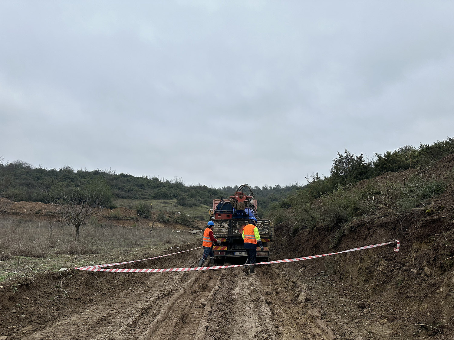 Şehrin ikinci güneş enerji santralinde saha çalışmaları sürüyor