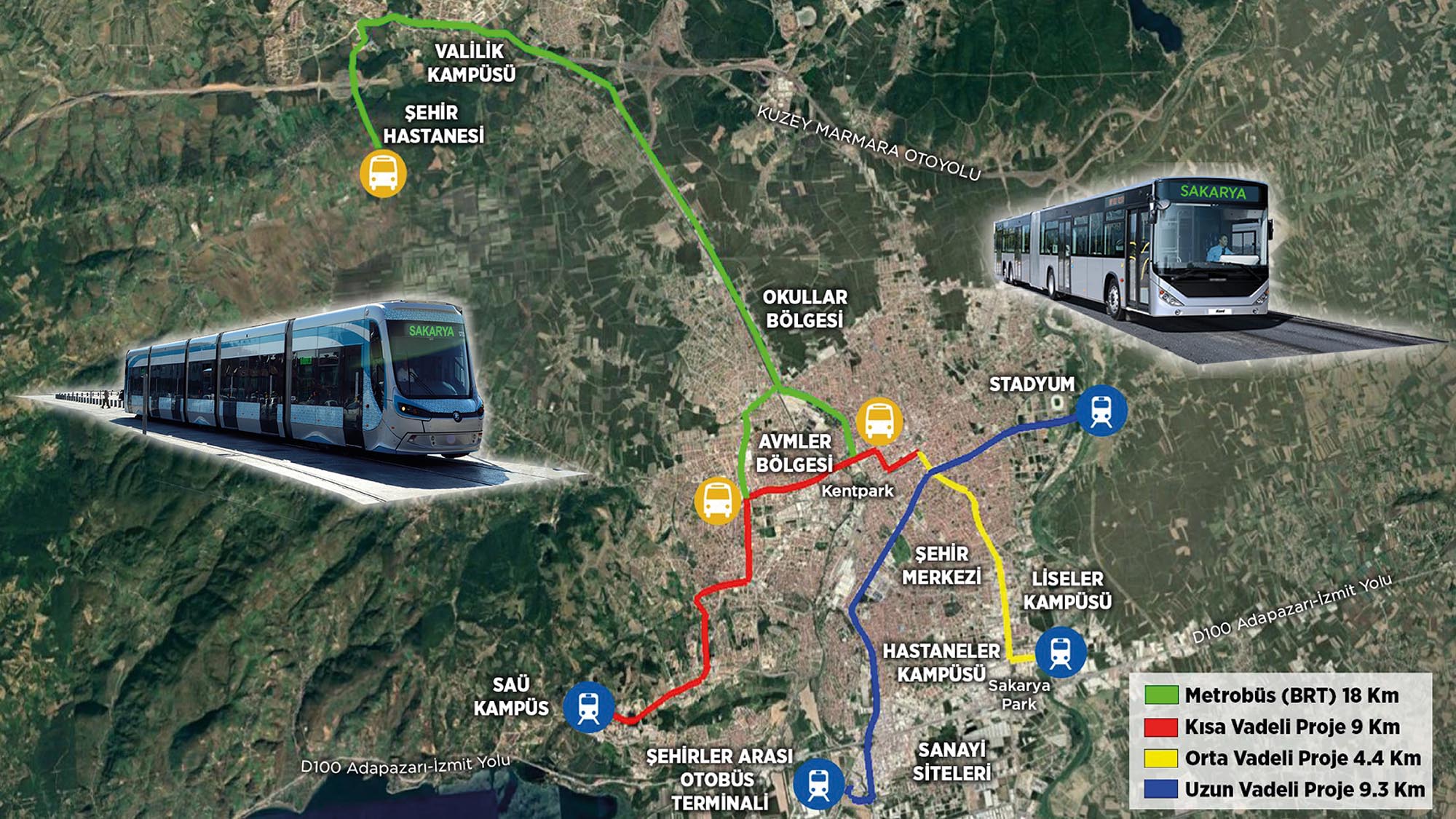 Yüce'den raylı sistemde Sakarya'ya bir müjde daha: O hattın mesafesi uzatıldı