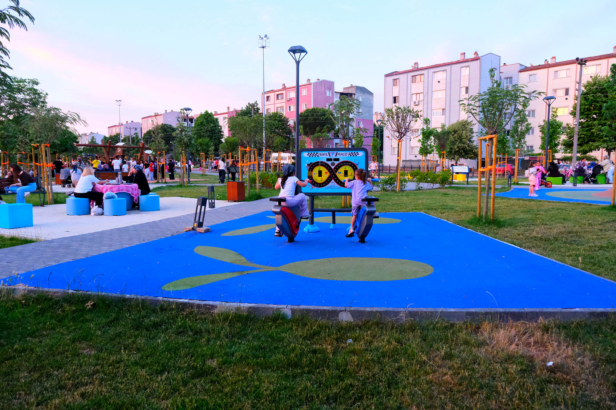 Çocuk ve ailelerin yeni buluşma noktası Ferizli’ye çok yakıştı
