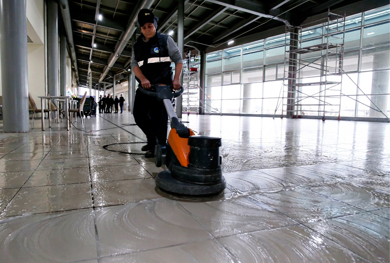 Büyükşehir’den terminalde detaylı temizlik seferberliği