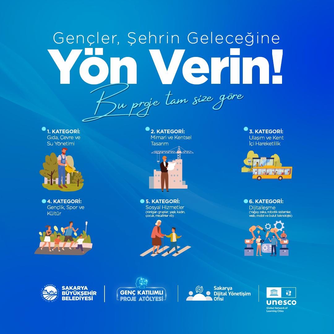 Gençler bu projeyle Sakarya’nın geleceğinde söz sahibi olacak