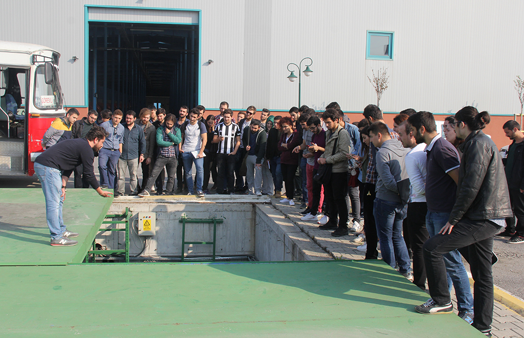 Mühendis Adayları SASKİ Tesislerinde