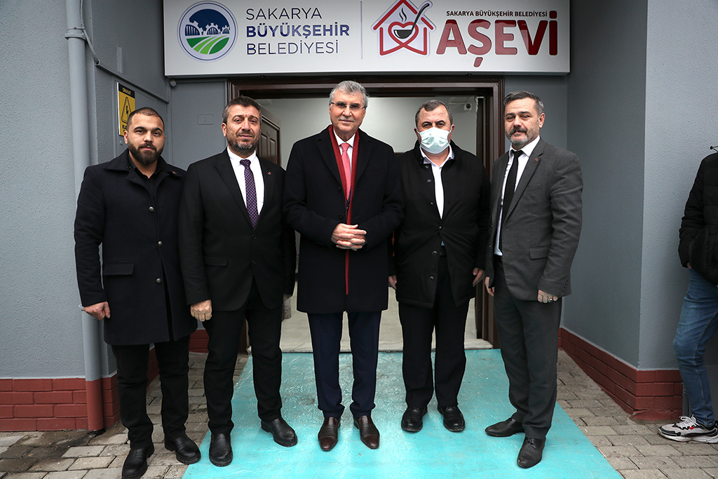 Sakarya Büyükşehir Aşevi hizmete açıldı