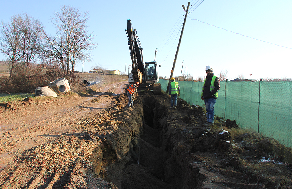 2 ilçede sağlam altyapı için 45 milyon