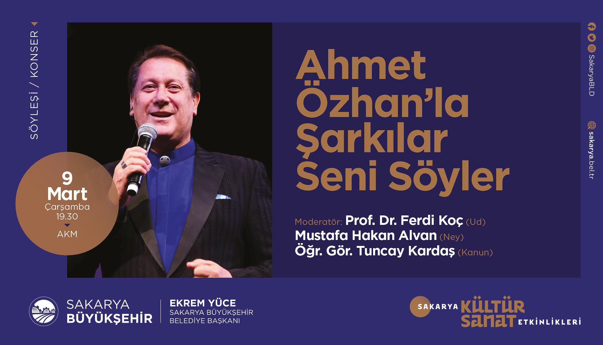 Büyükşehir Mart Kültür Sanat takvimi açıklandı