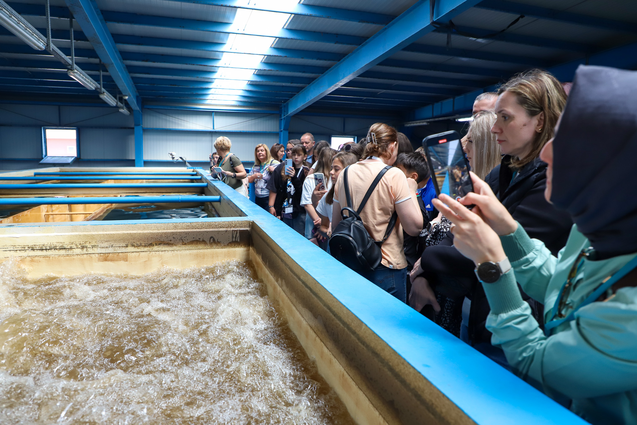 Hızırilyas İçmesuyu Arıtma Tesisi uluslararası misafirlerini ağırladı