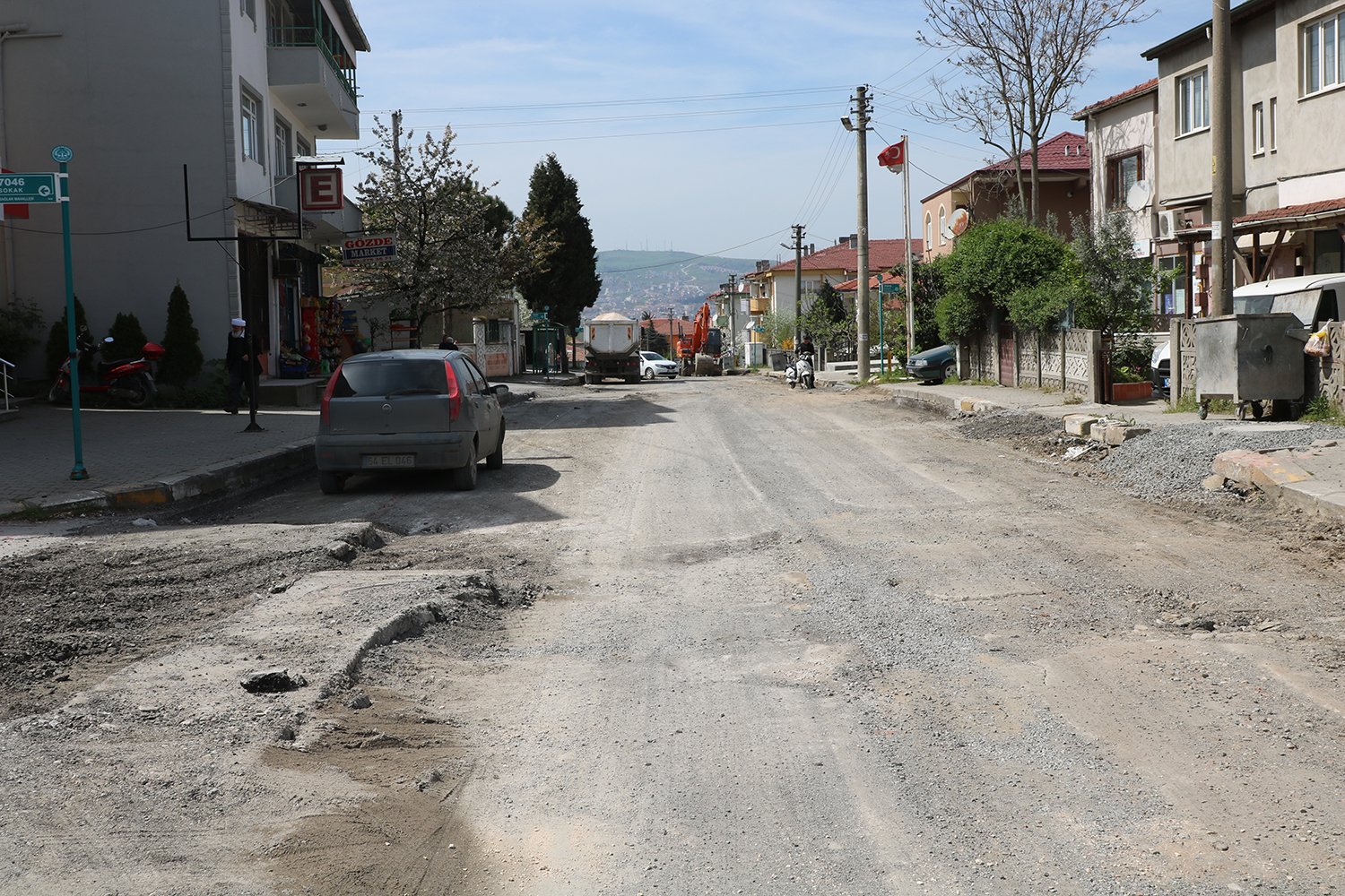 Yıldıztepe Caddesi yenileniyor