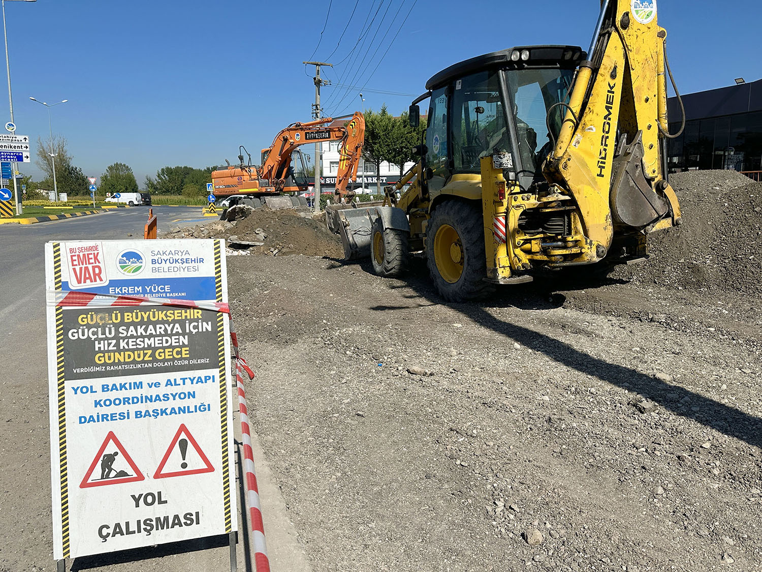 Büyükşehir o caddede dönüşüm çalışmalarına başladı