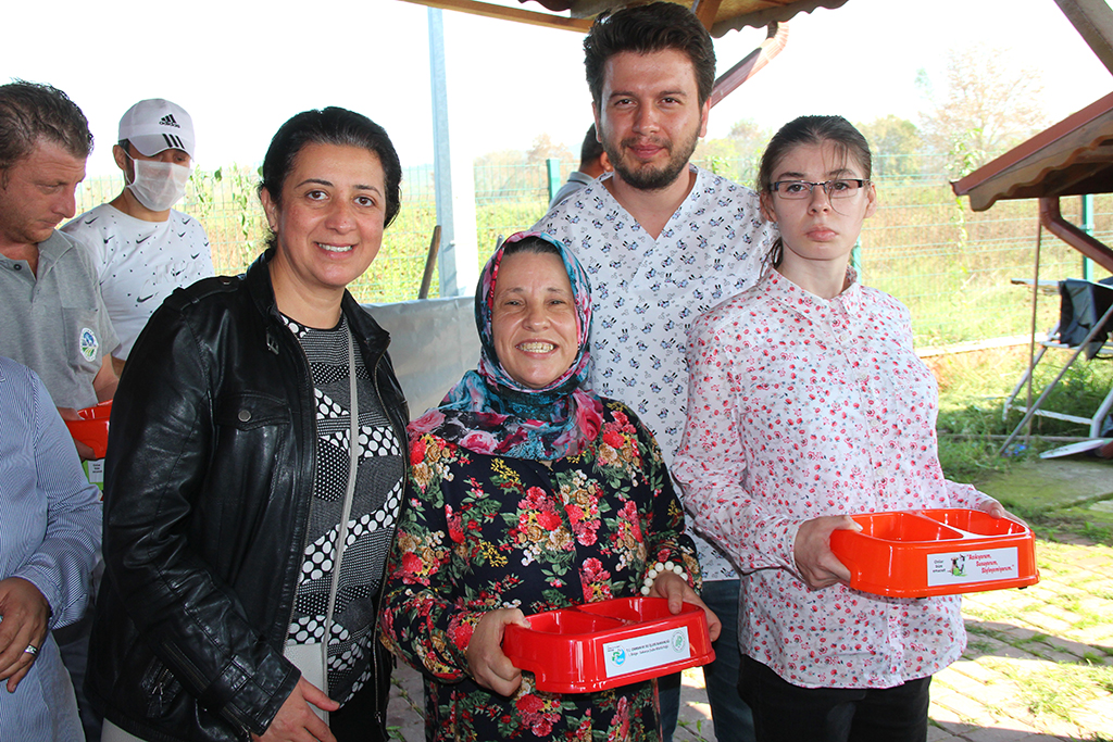 Geçici Bakımevine anlamlı ziyaret 