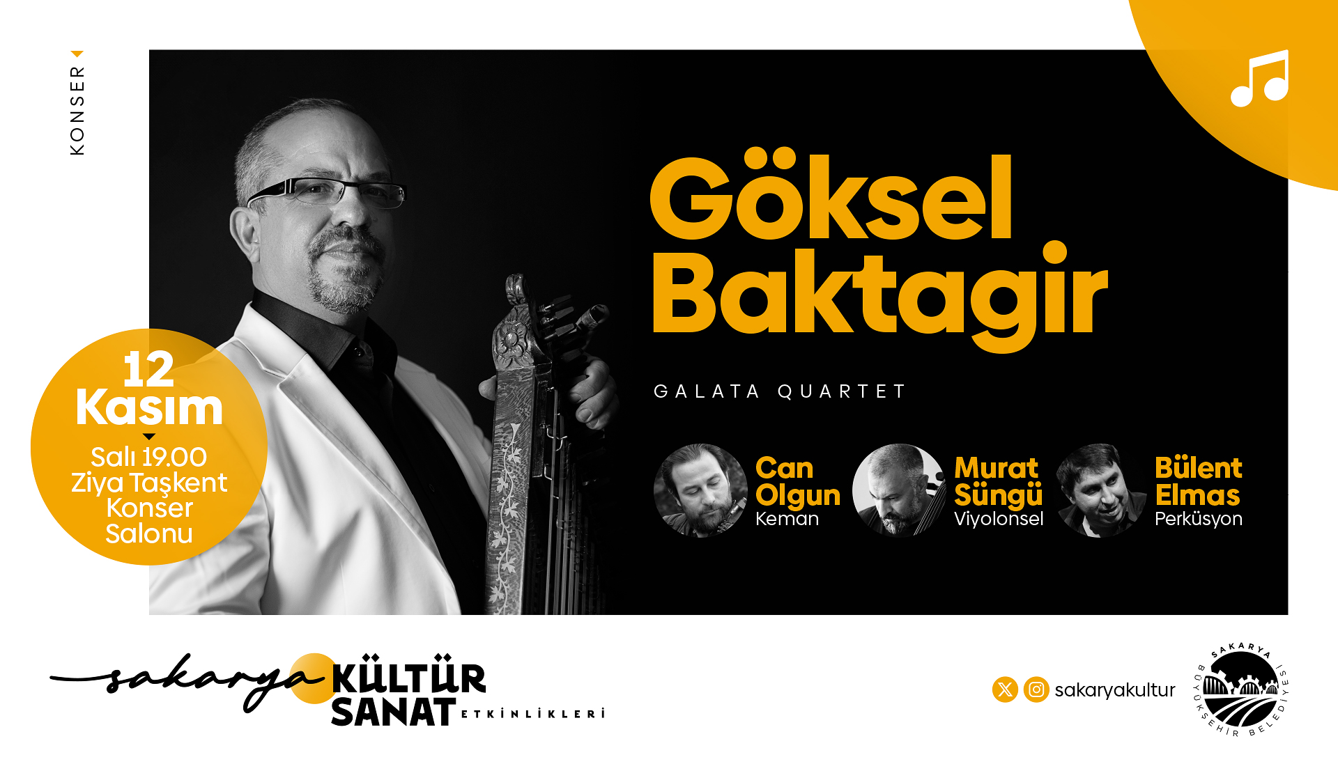 Büyükşehir Kasım kültür sanat etkinliklerinde takvim belli oldu