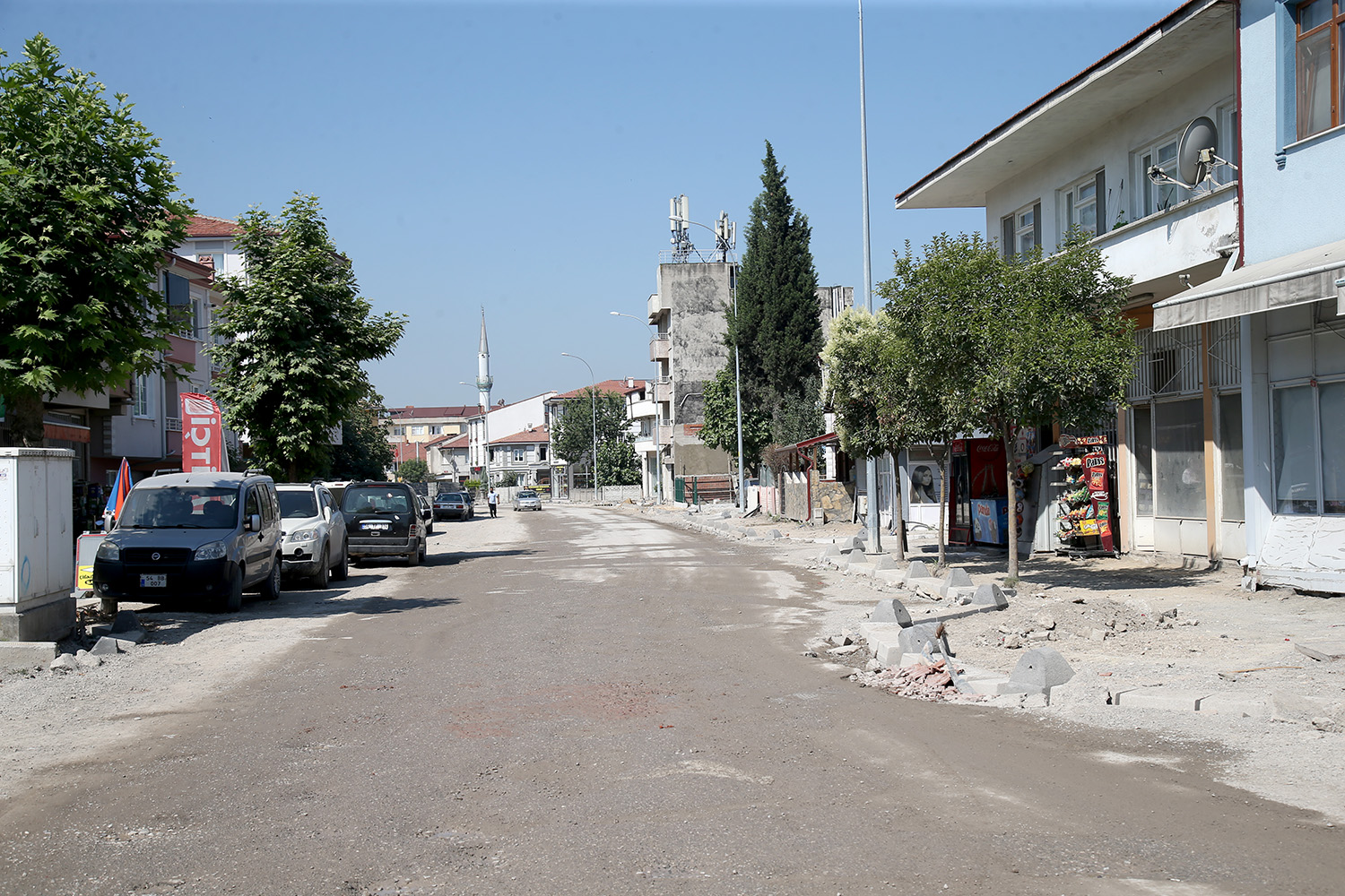 Hacıoğlu Mahallesi’nde altyapı tamam sıra üstyapıda