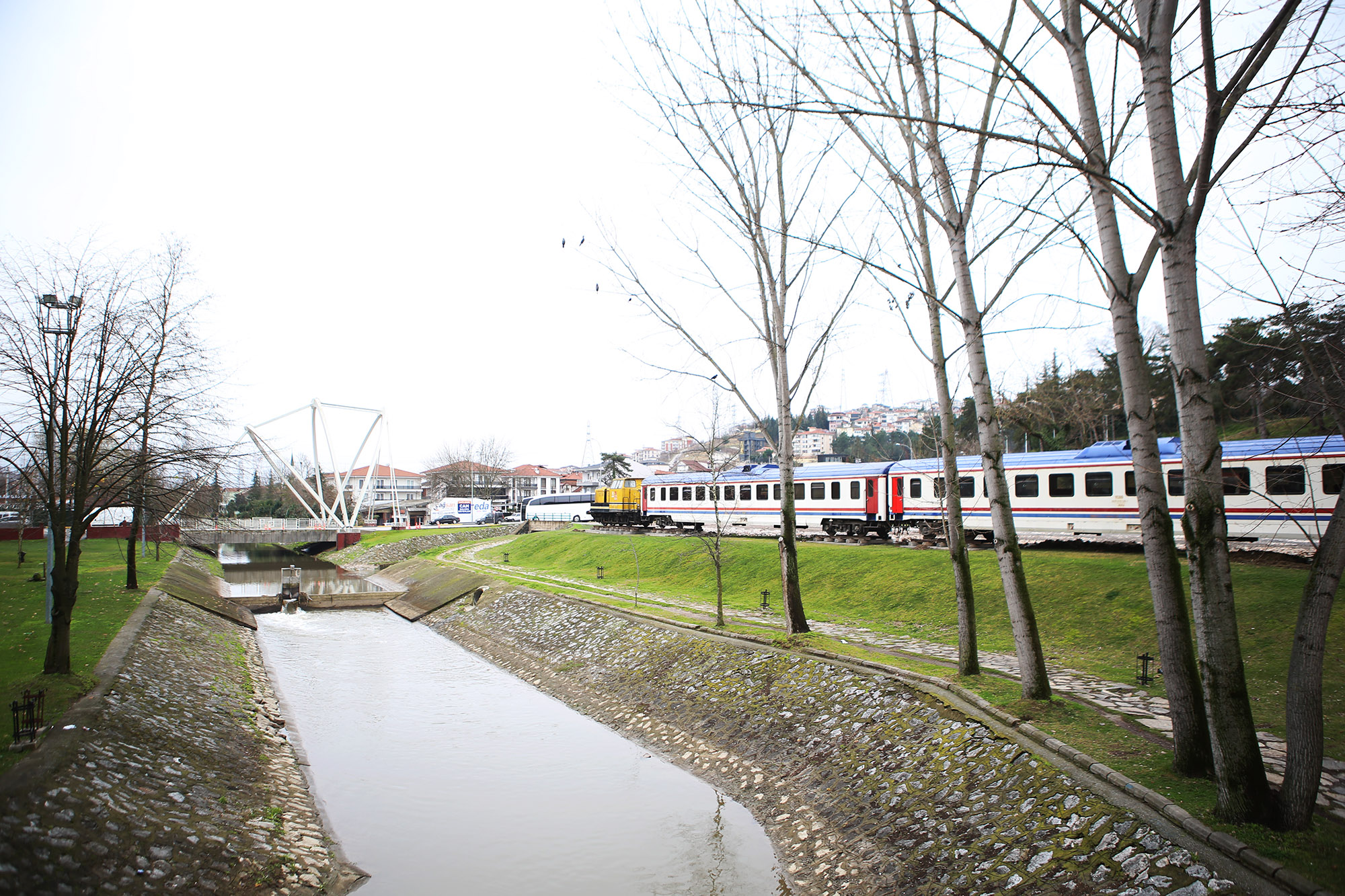 Çark manzarasıyla Vagon Kafe şehre çok yakışacak