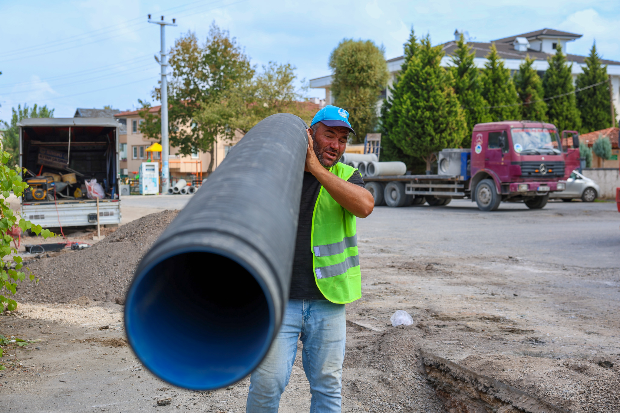 Bağlar Mahallesi’nin altyapısı kışa hazır
