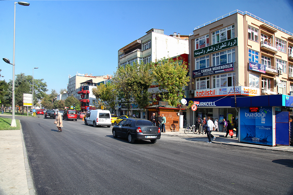 Atatürk Bulvarı Yenilendi