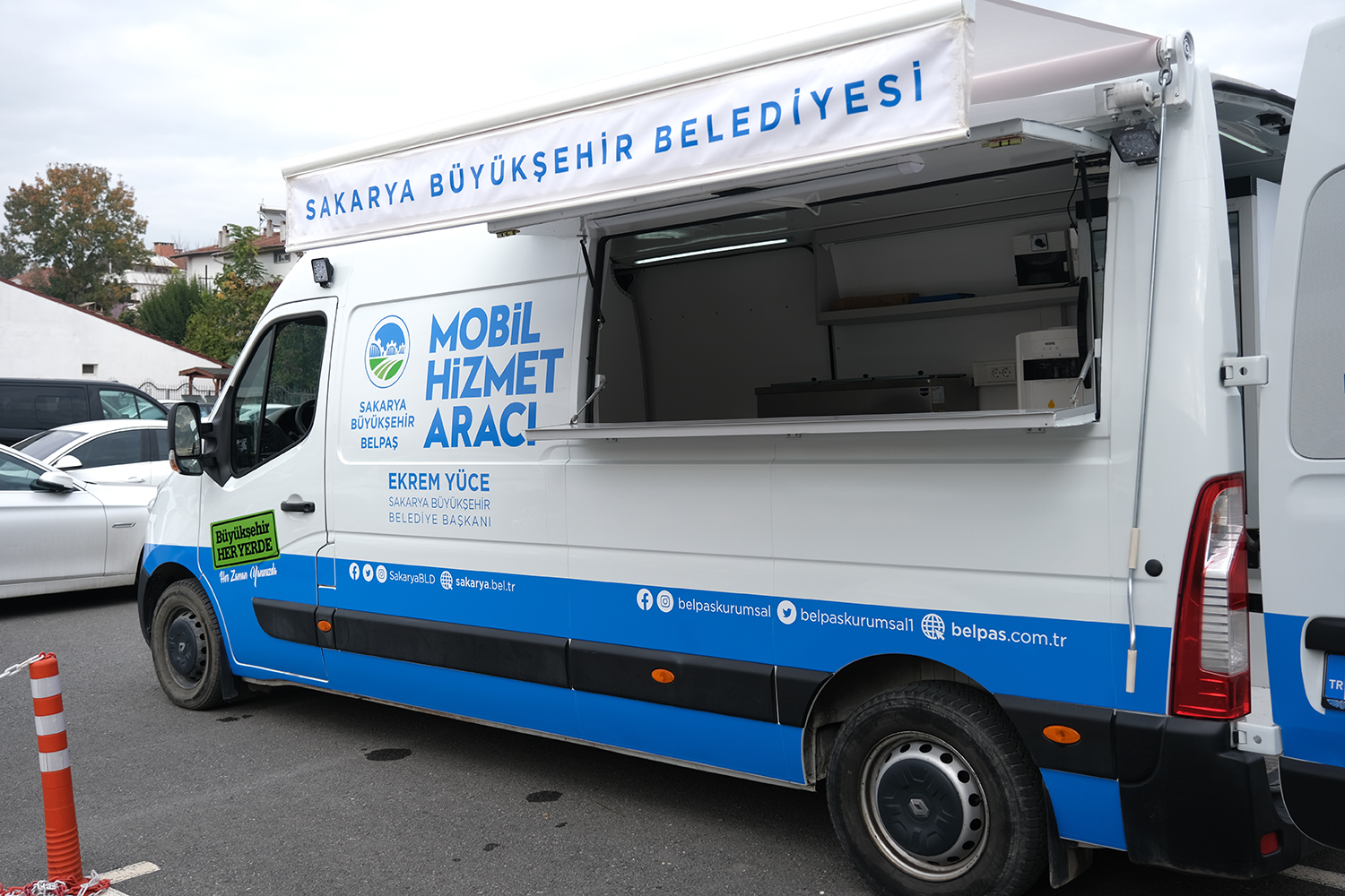 Mobil Hizmet Aracı olası afette hazır bulunacak