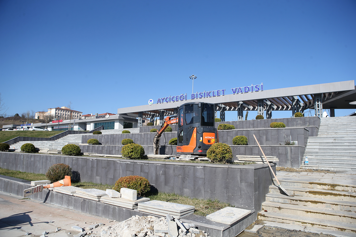 Ayçiçeği Bisiklet Vadisi’nde son hazırlıklar tamamlanıyor