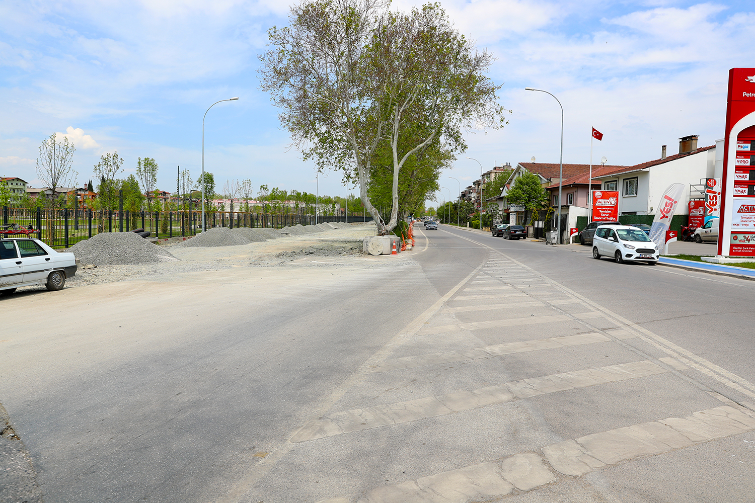 Yazlık Caddesi’nde duble rahatlık için geri sayım