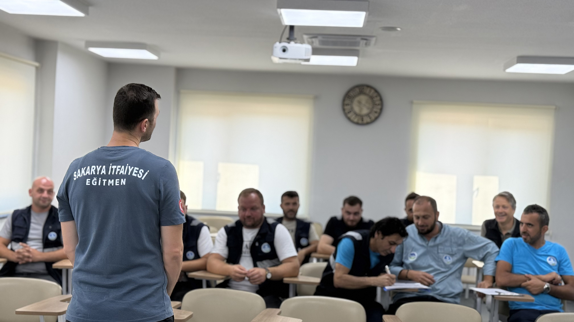 SASKİ saha personeline İtfaiye’den uygulamalı güvenlik eğitimi