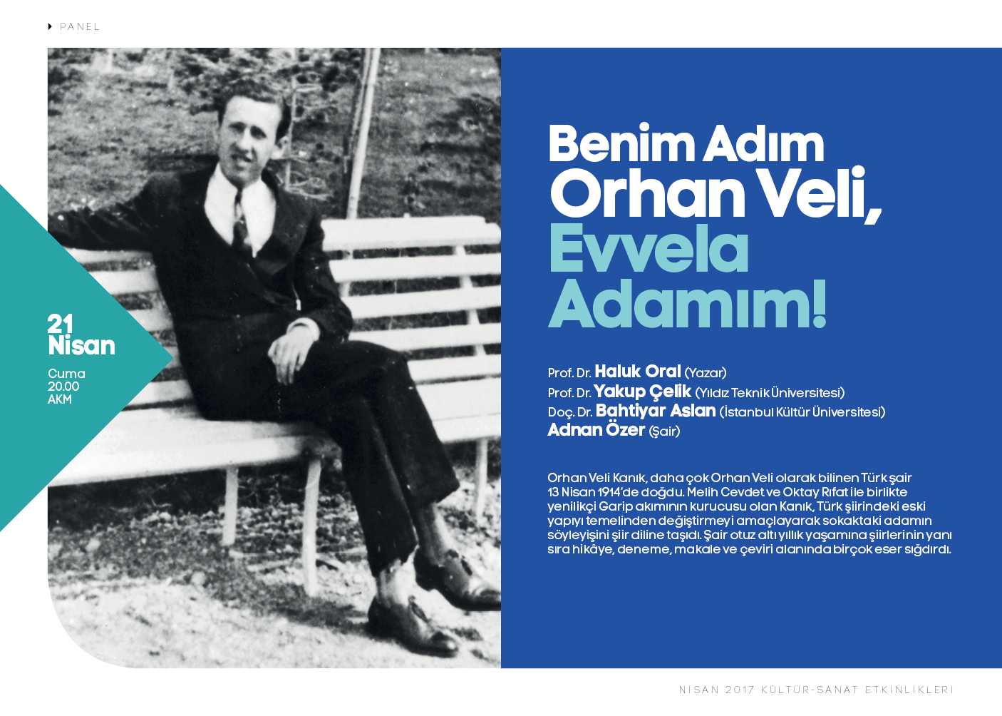 Nisan kültür sanat takvimi açıklandı
