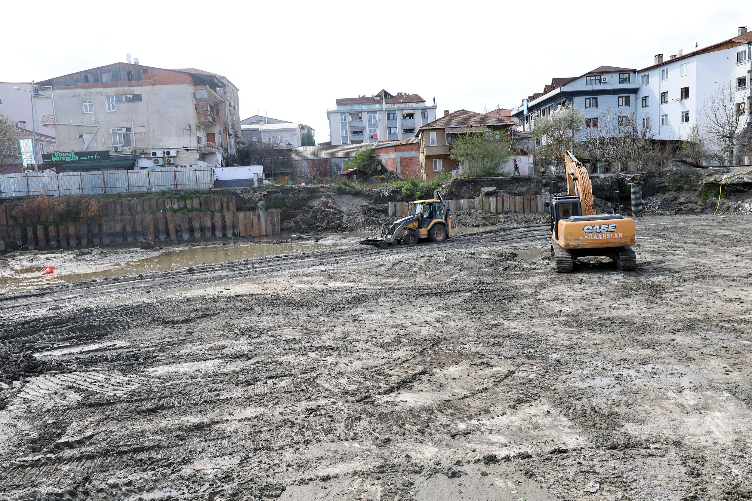 Sapanca Meydan’da çalışmalar başladı