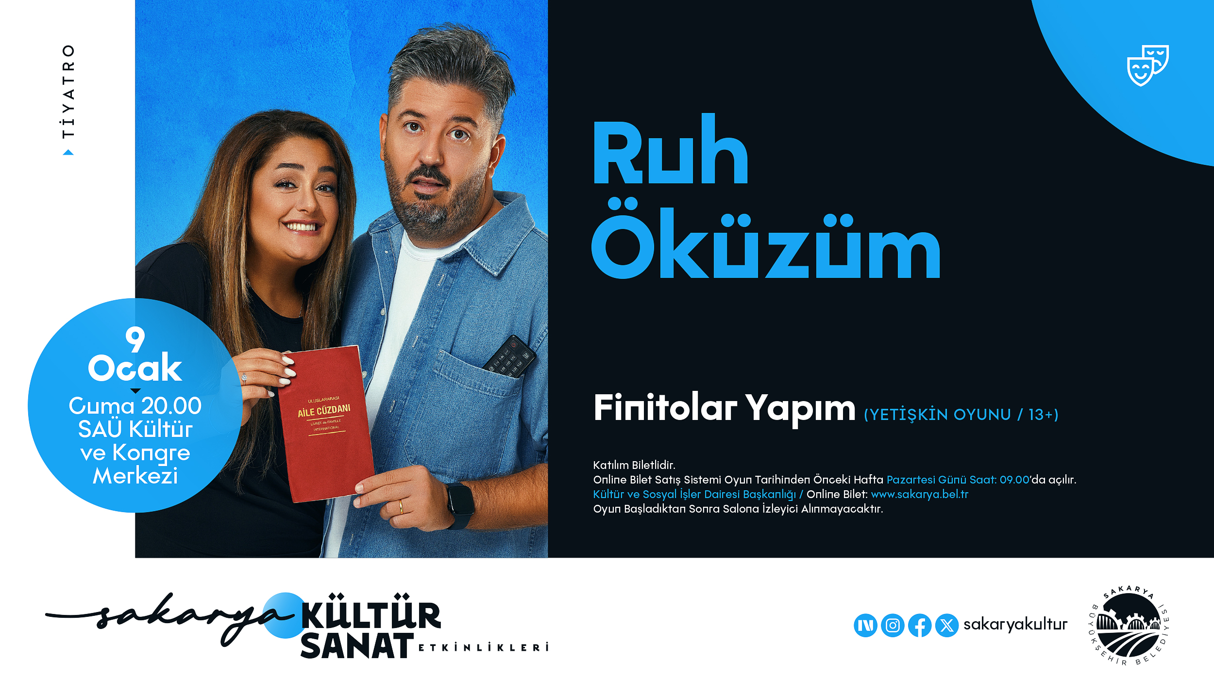 Büyükşehir yeni yılın ilk kültür sanat takvimini açıkladı