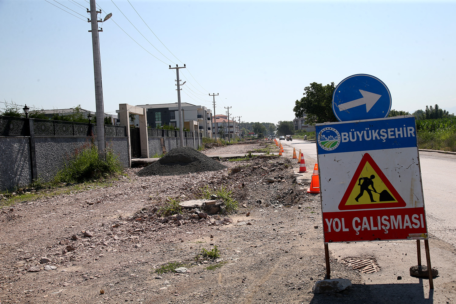 Kumköy ve Kovan Caddeleri duble yol oluyor