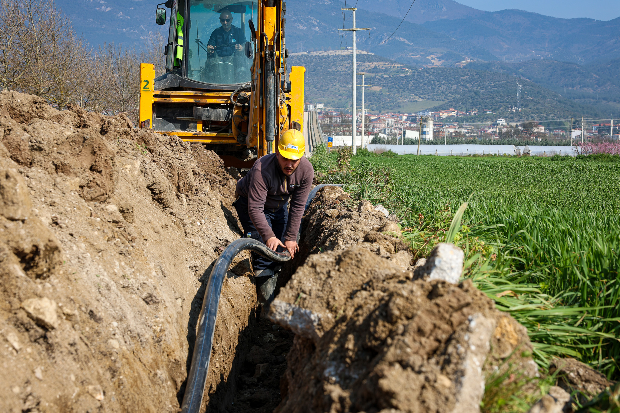 SASKi’den Pamukova Cihadiye’ye yatay delgi yöntemiyle yeni içme suyu hattı