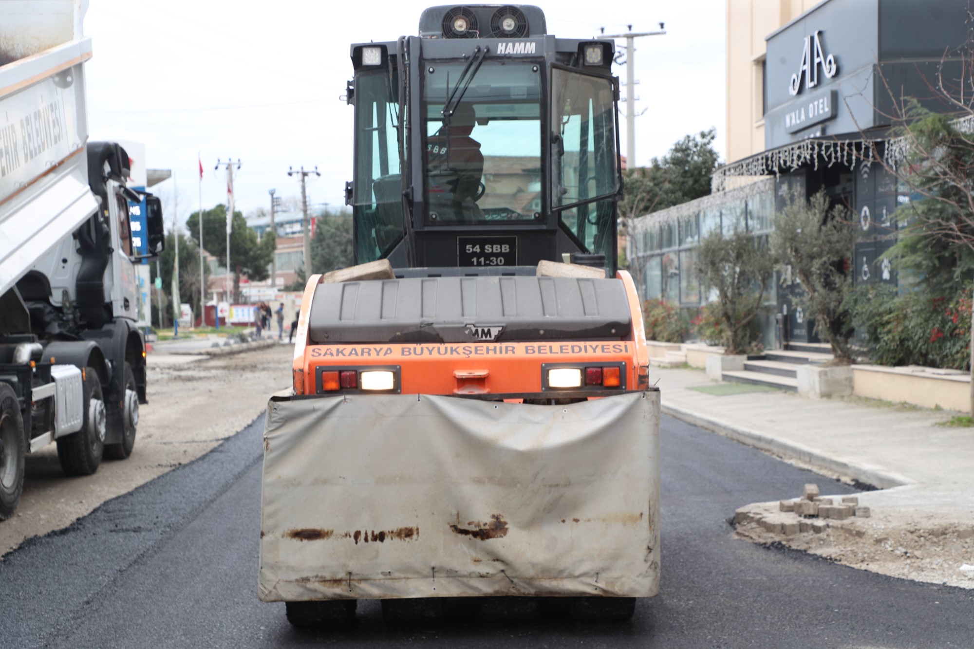 Büyükşehir’den SEAH bağlantı yoluna ilk işlem