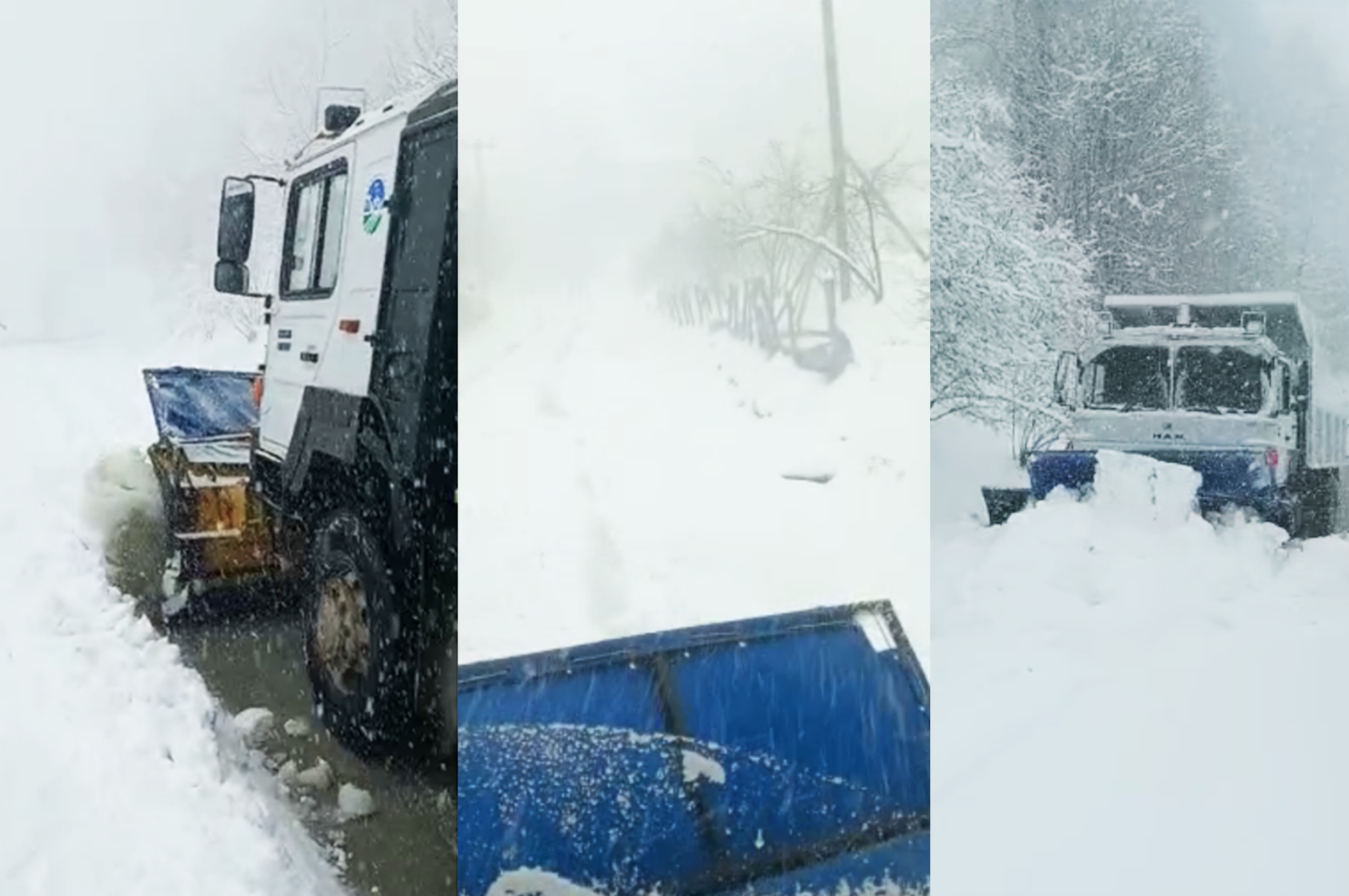 Büyükşehir zirvelerde karla mücadele mesaisinde