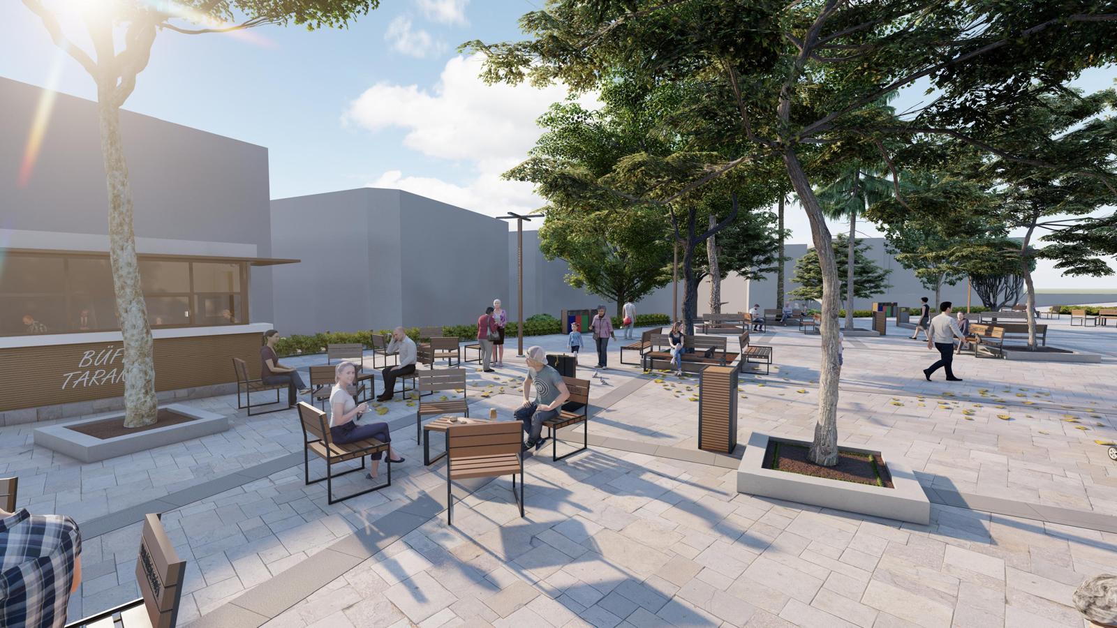 Taraklı’da Tarihi Çınar ve Şehit Mehmet Nuri Kocabıyık Parkı yeniden hayat buluyor