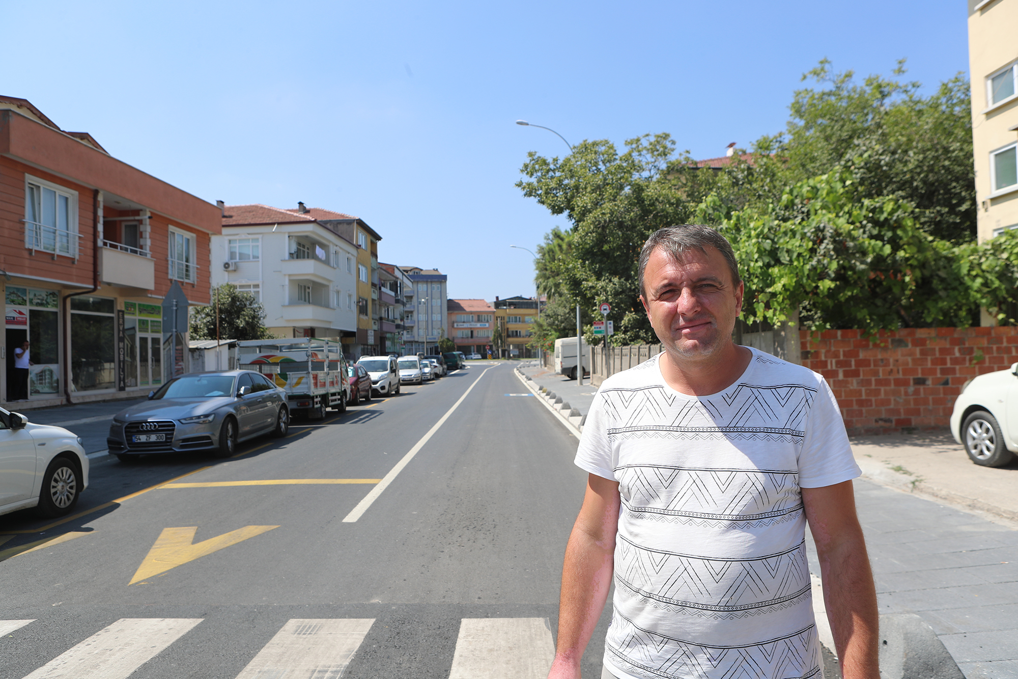 Şehit Yaşar Güller Caddesi’nde yüzler gülüyor