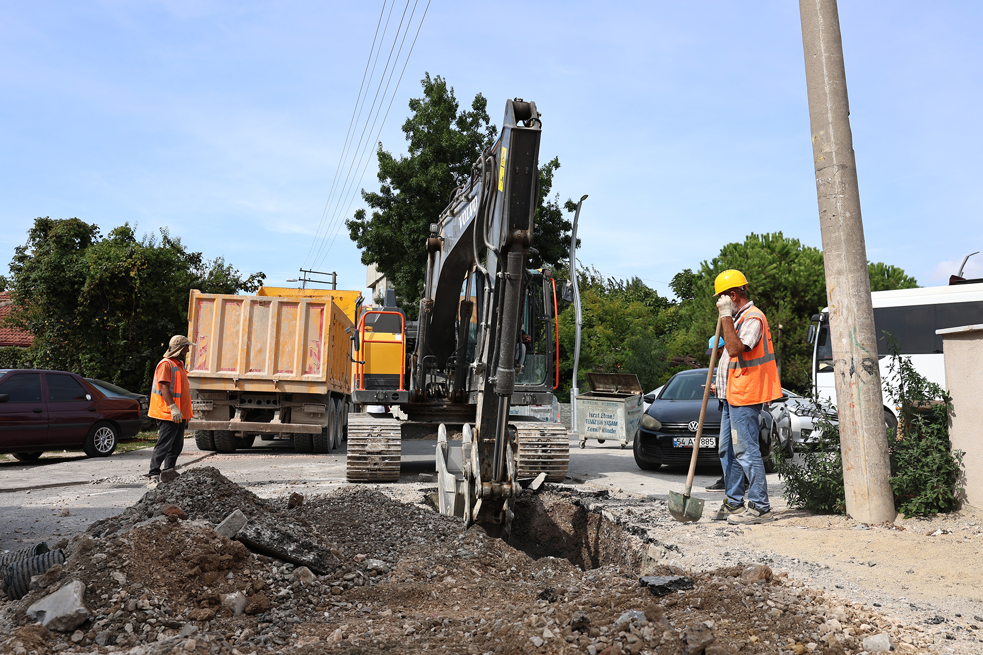 Çukurahmediye’nin yağmur ve atık suları yeni hat sayesinde güvenle taşınacak