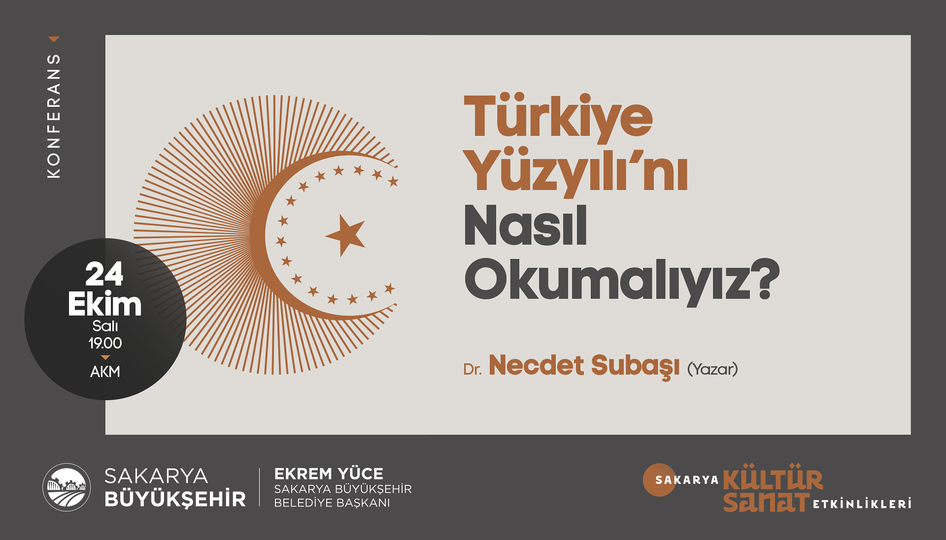 ‘Türkiye Yüzyılı’nı Nasıl Okumalıyız?’ konferansı AKM’de