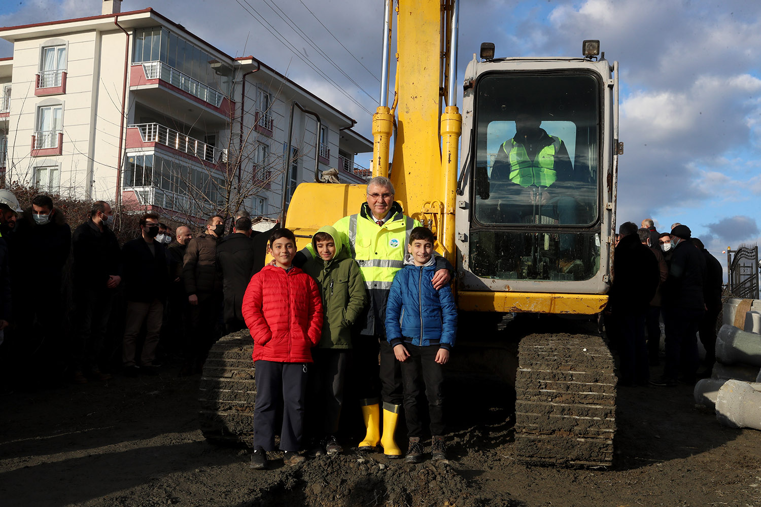 6 Milyon liralık yeni kanalizasyon hattı projesinin startı verildi